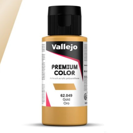 Vallejo Premium Color 60ml - Gold