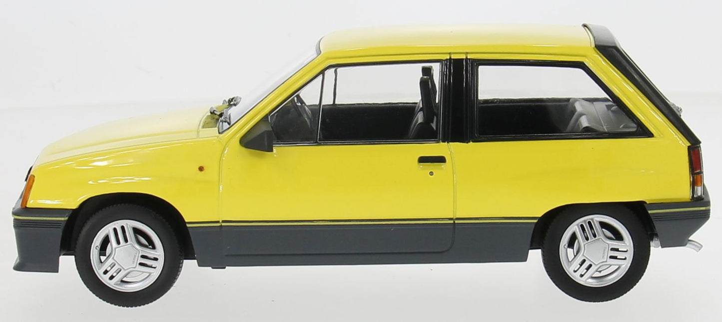 Vauxhall Corsa A SR 1983 Yellow 1:18 Scale Diecast Model Car Group