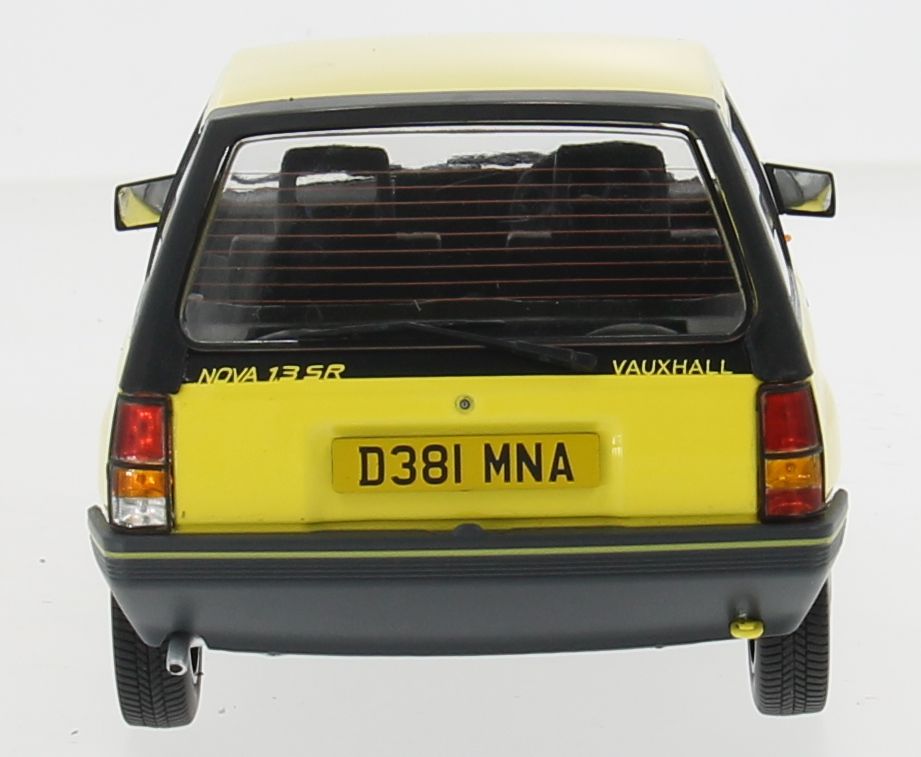 Vauxhall Corsa A SR 1983 Yellow 1:18 Scale Diecast Model Car Group