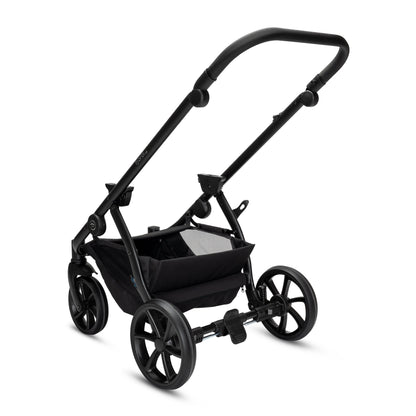 Noordi Fjordi V2 Leather 2in1 Pushchair with ThermoCot™ Carrycot, Shadow Grey