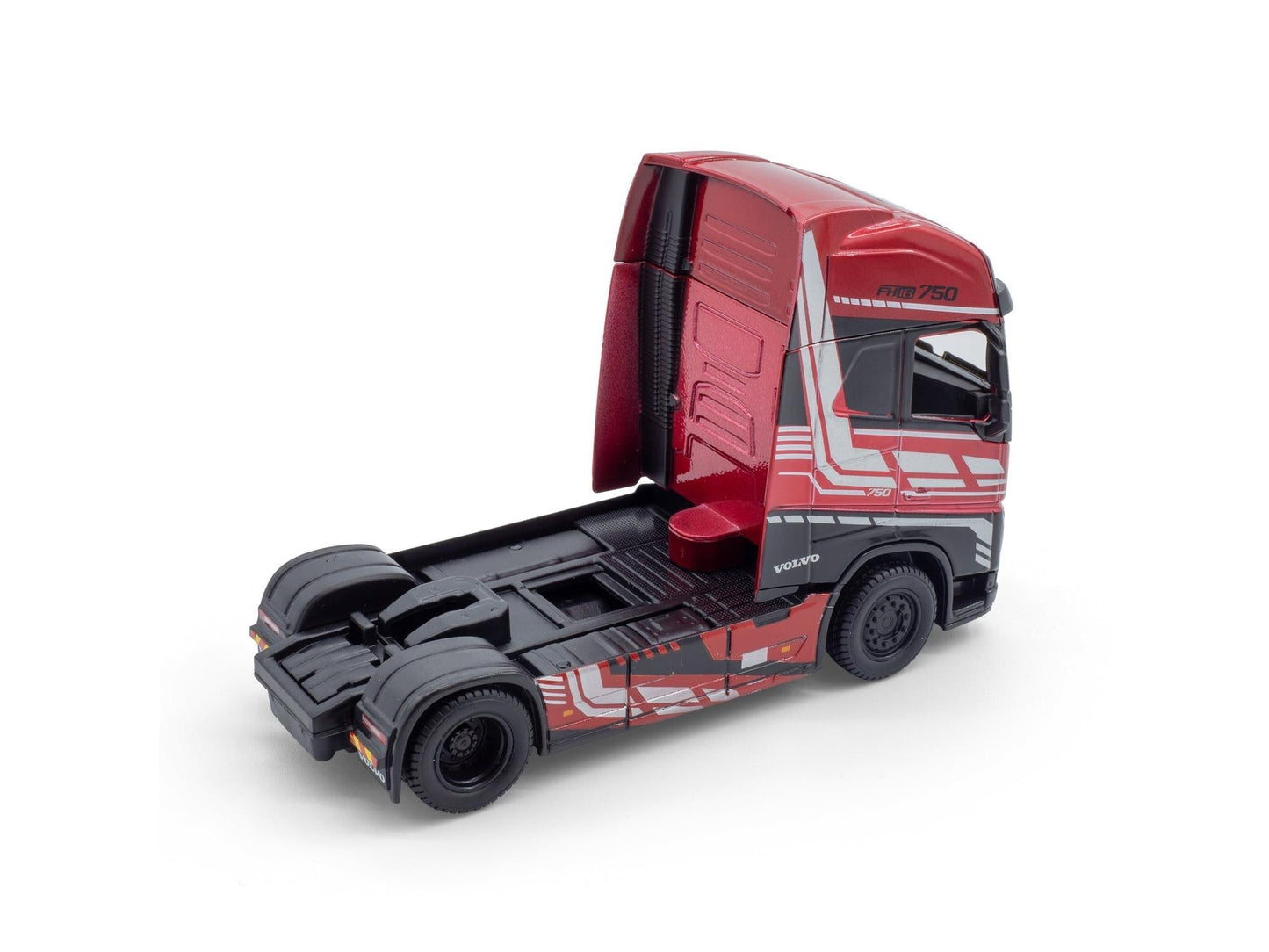 Volvo FH16 Globetrotter 750 XXL Custom Cab 1:43 Scale Bburago Diecast Toy