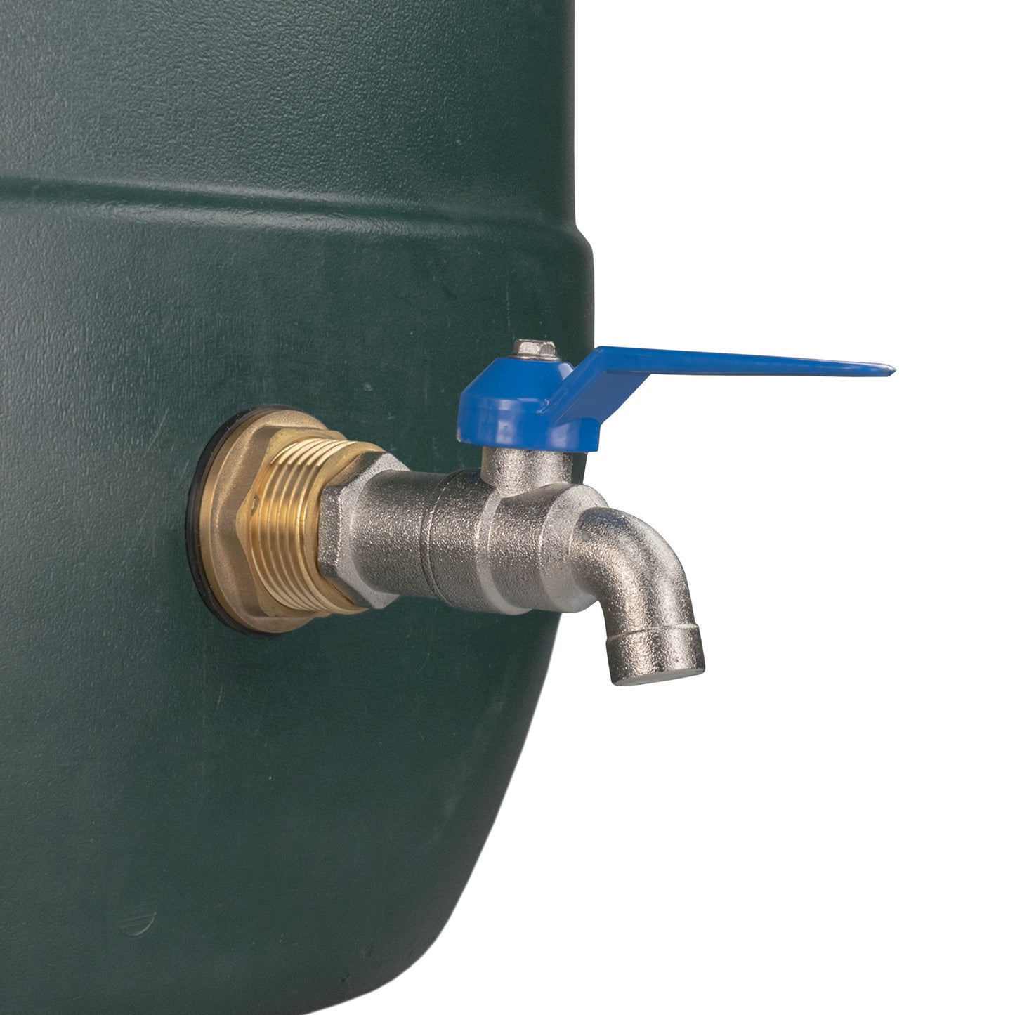Water Butt Brass Kit 3/4in with Simple Lever Tap Brass Water Fitting Tap Adapter