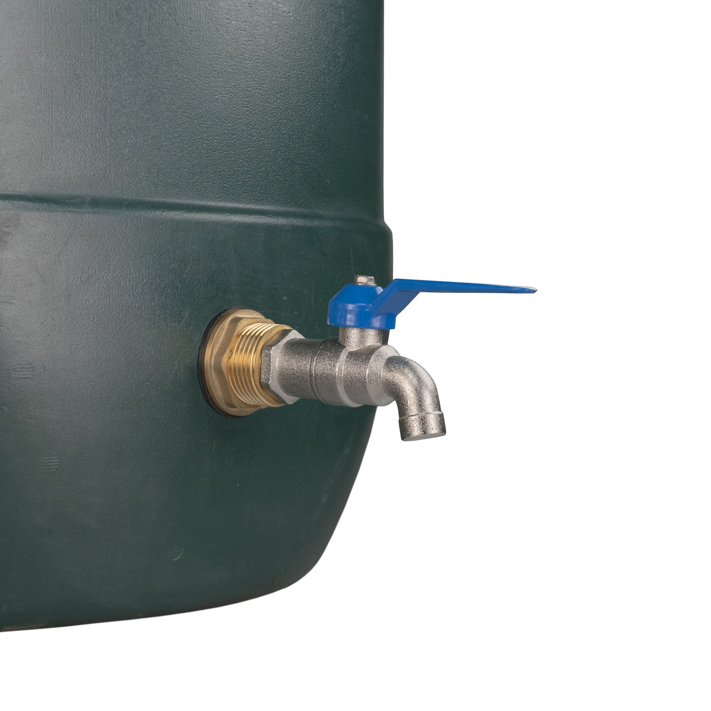 Water Butt Brass Kit 3/4in with Simple Lever Tap Brass Water Fitting Tap Adapter