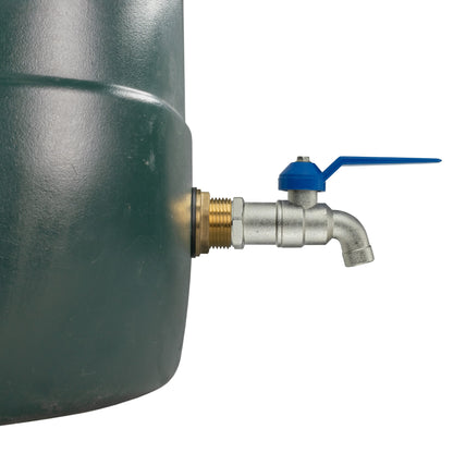 Water Butt Brass Kit 3/4in with Simple Lever Tap Brass Water Fitting Tap Adapter