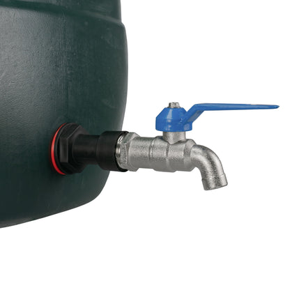 Water Butt Extension Kit 1/2in with Simple Lever Tap for Drip Irrigation Fitting