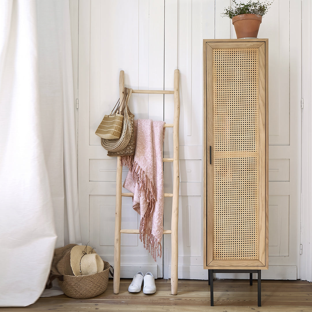 Acacia Cane Rattan Sideboard
