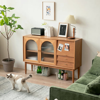 Dorota Sideboard, Natural Rattan