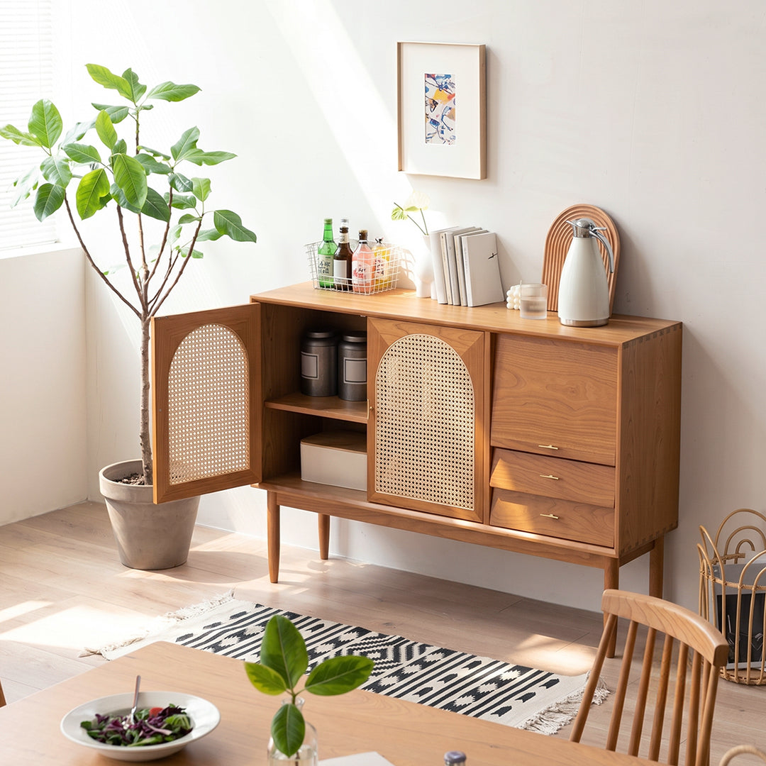 Dorota Sideboard, Natural Rattan