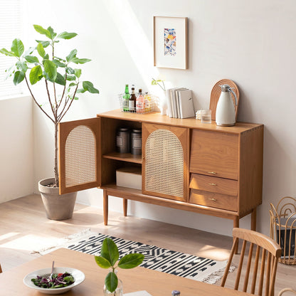 Dorota Sideboard, Natural Rattan