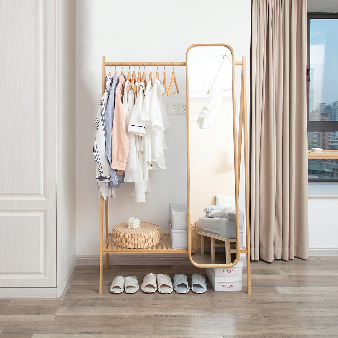 IR39 Coat Rack with Mirror