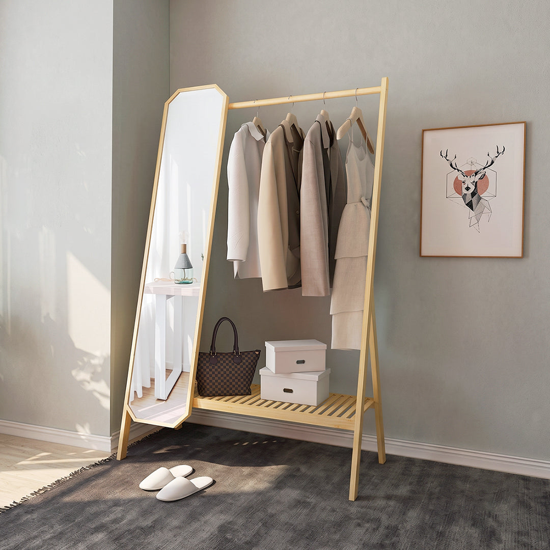 IR39 Coat Rack with Mirror