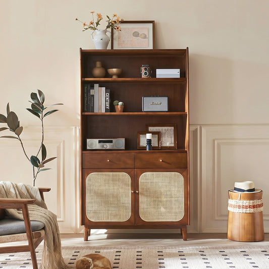 Ruby Tall Sideboard, Antique Sideboard
