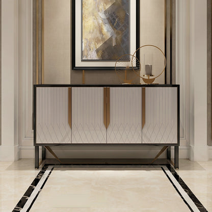 S912 Sideboard, Khaki & Gold