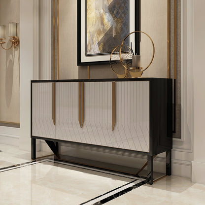 S912 Sideboard, Khaki & Gold