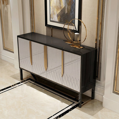S912 Sideboard, Khaki & Gold