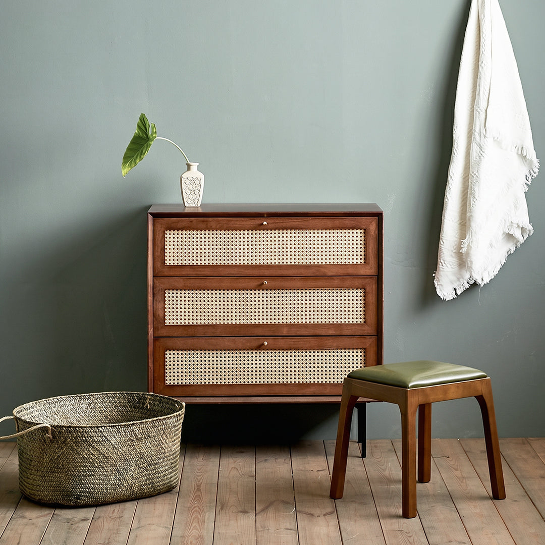 Xavier Sideboard, Side Cabinet, Rattan