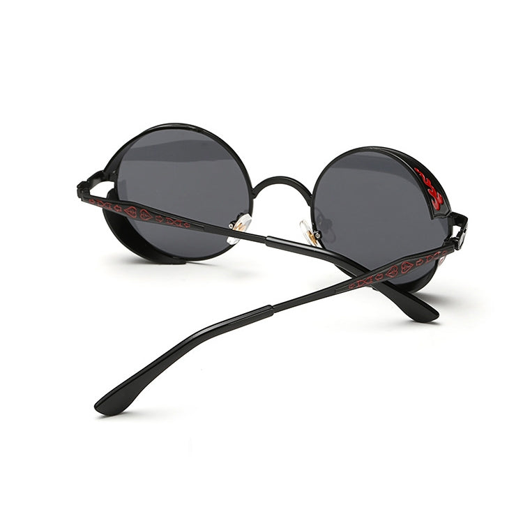 Retro Carved Round Sunglasses, Sunglasses#silver frame gray sheet, Sunglasses#silver frame white mercury, Sunglasses#rimmed gray tablets, Sunglasses#Tyrant gold box gold, Sunglasses#Gold frame gray sheet, Sunglasses#Gold frame red film                 ...