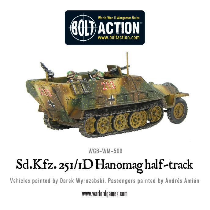 Bolt Action - Sd.Kfz 251/1 Ausf D Hanomag