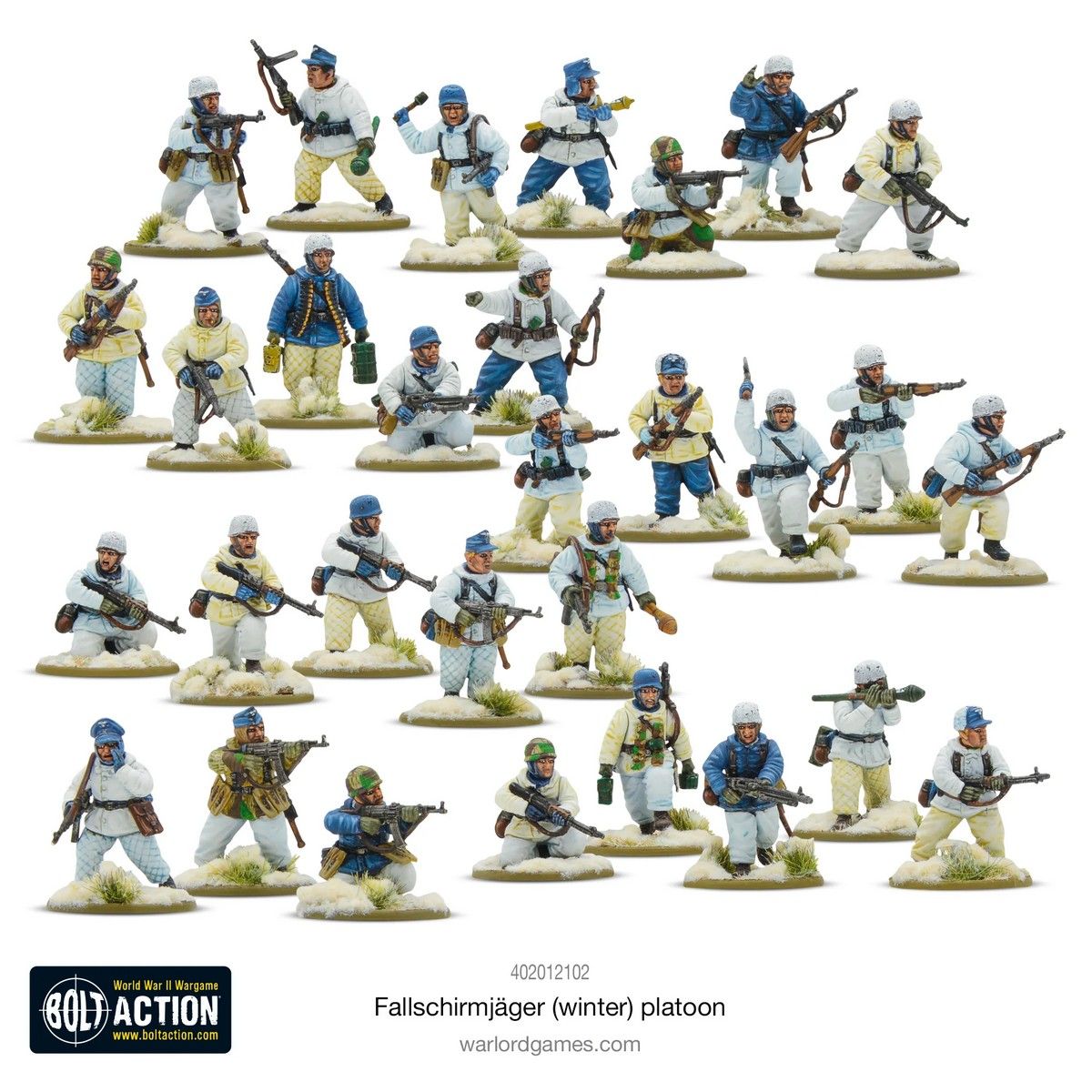 Bolt Action - German Fallschirmjager Winter