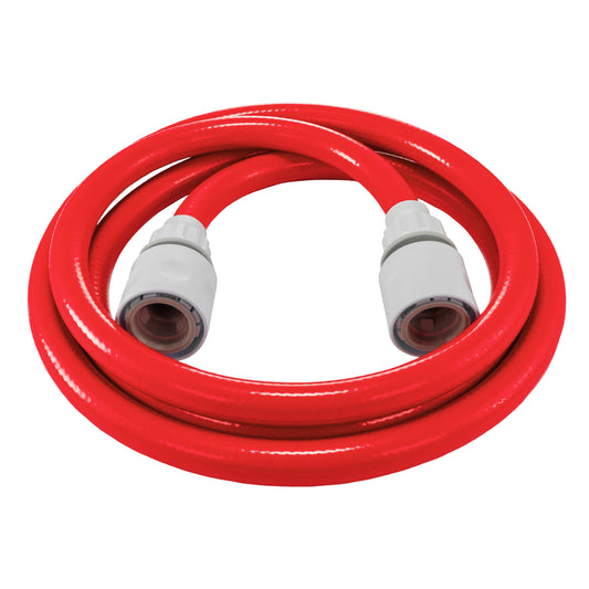 Water Hose Red Set 10mm Pipe Kink Resistant Watering Hose DIY Workshop Accessory