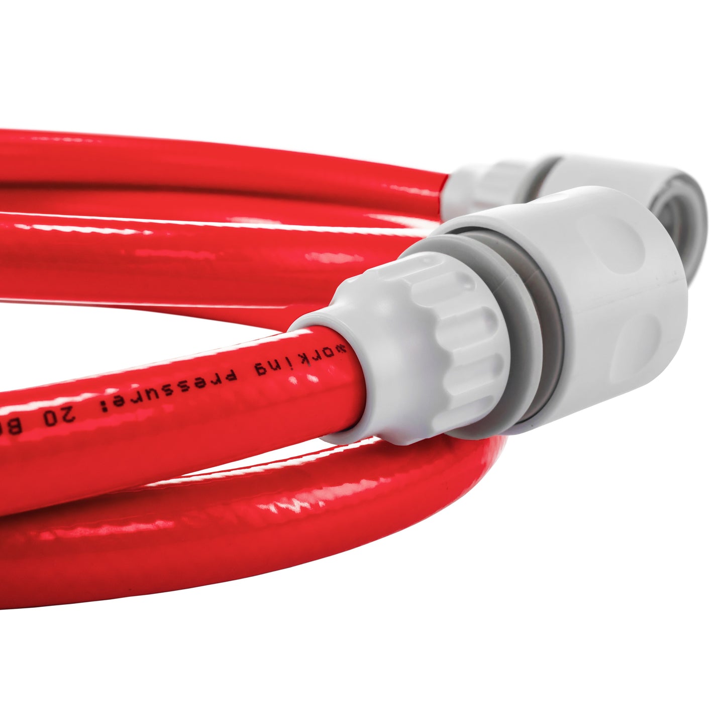 Water Hose Red Set 10mm Pipe Kink Resistant Watering Hose DIY Workshop Accessory