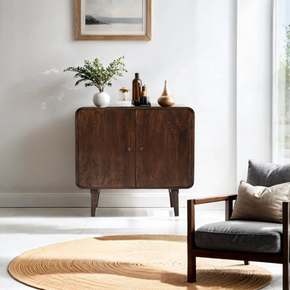 Franklin Dark Mango Wood 2 Door Sideboard