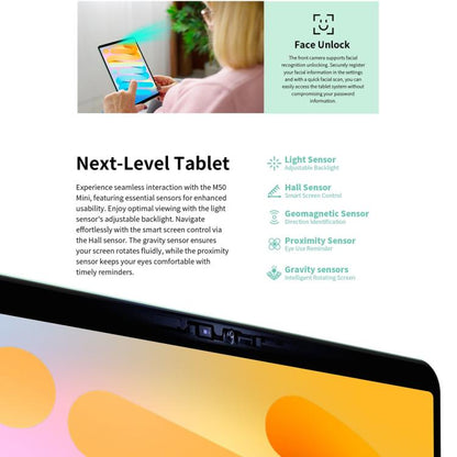 Teclast M50 Mini WiFi Tablet PC, 4GB+128GB, 8.7 inch Android 15 Unisoc T606 Octa Core, M50 Mini