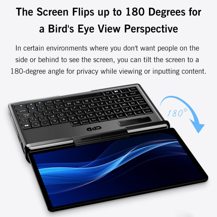 GPD MicroPC 2 Handheld Gaming PC, 16GB+512GB, 7 inch Windows 11 Pro Intel Processor N250, US Plug, WMC2573AU, WMC2573EU, WMC2573UK, WMC2573US