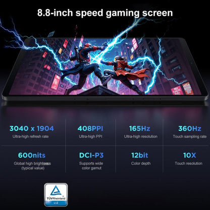 Lenovo LEGION Y700 Gen4 8.8 inch AI Gaming WIFI Tablet, 16GB+512GB, Android 15, Qualcomm Snapdragon 8Elite Octa Core, US Plug, 16GB+512GB