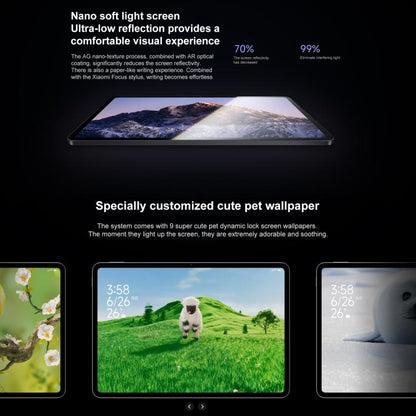 Xiaomi Pad 7S Pro 12.5 inch, 8GB+256GB, HyperOS 2, XRING O1 3nm Deca Core CPU, 8GB+256GB