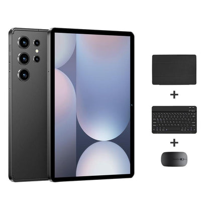 Pad 9 Pro 10.1 inch 4G LTE Tablet PC Combo Set, 4GB+32GB, Android 10 MT6755 Octa Core, with Keyboard / Mouse / Leather Case, EU Plug, EU Plug