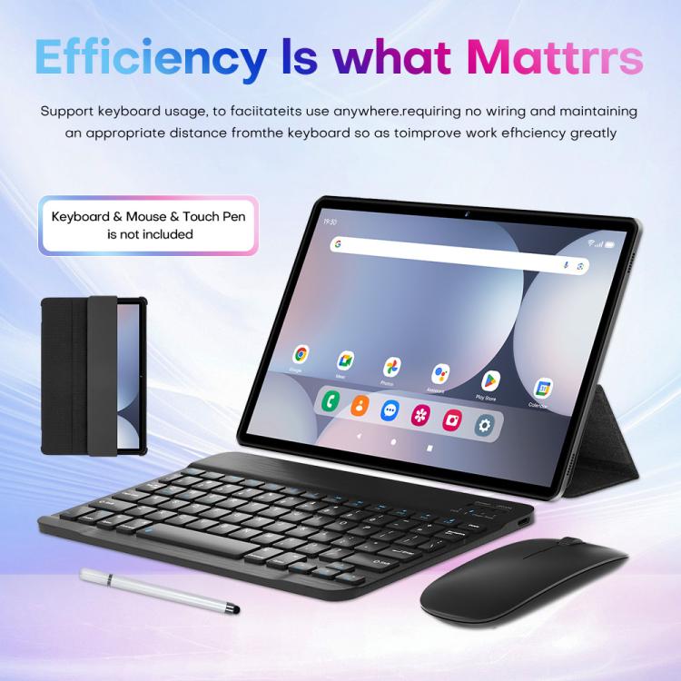 Pad 9 Pro 10.1 inch 4G LTE Tablet PC Combo Set, 4GB+32GB, Android 10 MT6755 Octa Core, with Keyboard / Mouse / Leather Case, UK Plug, UK Plug