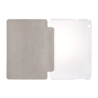 For Huawei  MediaPad T3 10 9.6 inch Silk Texture Horizontal Flip Leather Case with 3-folding Holder, For MediaPad T3 9.6 inch