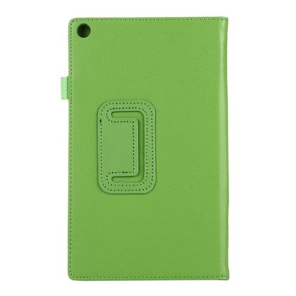 For Amazon Kindle Fire HD8 (2017) Litchi Texture Horizontal Flip Leather Case with Holder, For Kindle Fire HD8 (2017)