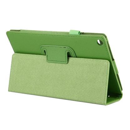 For Amazon Kindle Fire HD8 (2017) Litchi Texture Horizontal Flip Leather Case with Holder, For Kindle Fire HD8 (2017)