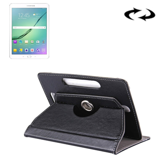 10 inch Tablets Leather Case Crazy Horse Texture 360 Degrees Rotation Protective Case Shell with Holder for Asus ZenPad 10 Z300C, Huawei MediaPad M2 10.0-A01W, Cube IWORK10, 10 inch Black, 10 inch Red, 10 inch Blue, 10 inch Magenta, 10 inch Purple