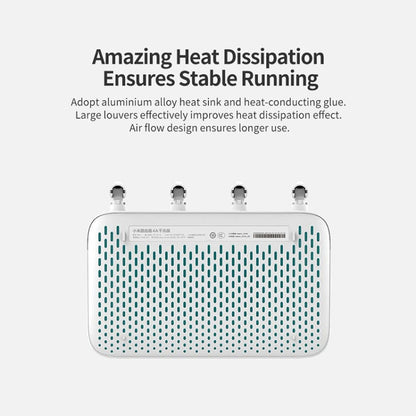 Original Xiaomi WiFi Router 4A Smart APP Control AC1200 1167Mbps 128MB 2.4GHz & 5GHz Dual-core CPU Gigabit Ethernet Port Wireless Router Repeater with 4 Antennas, Support Web & Android & iOS, US Plug, 4A (Dual-core CPU)