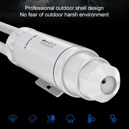 COMFAST CF-EW74 1200Mbs Outdoor Waterproof Dual Frequency Signal Amplifier Wireless Router Repeater WIFI Base Station with 2 Antennas, CF-EW74