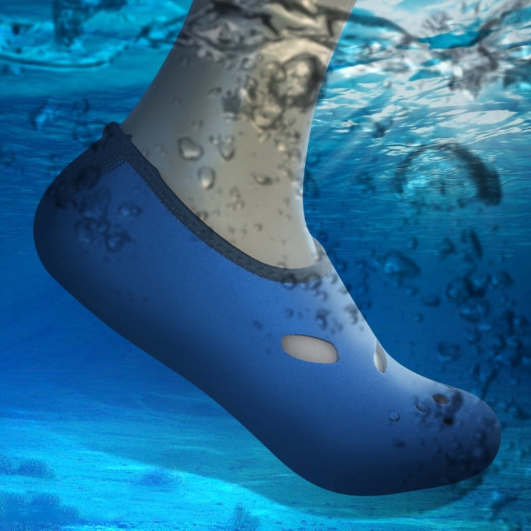 Comfortable and anti-slip 3MM swimming diving socks breathable water to swim the beach socks Size:XXS (Children), Size: XXS Blue, Size: XXS