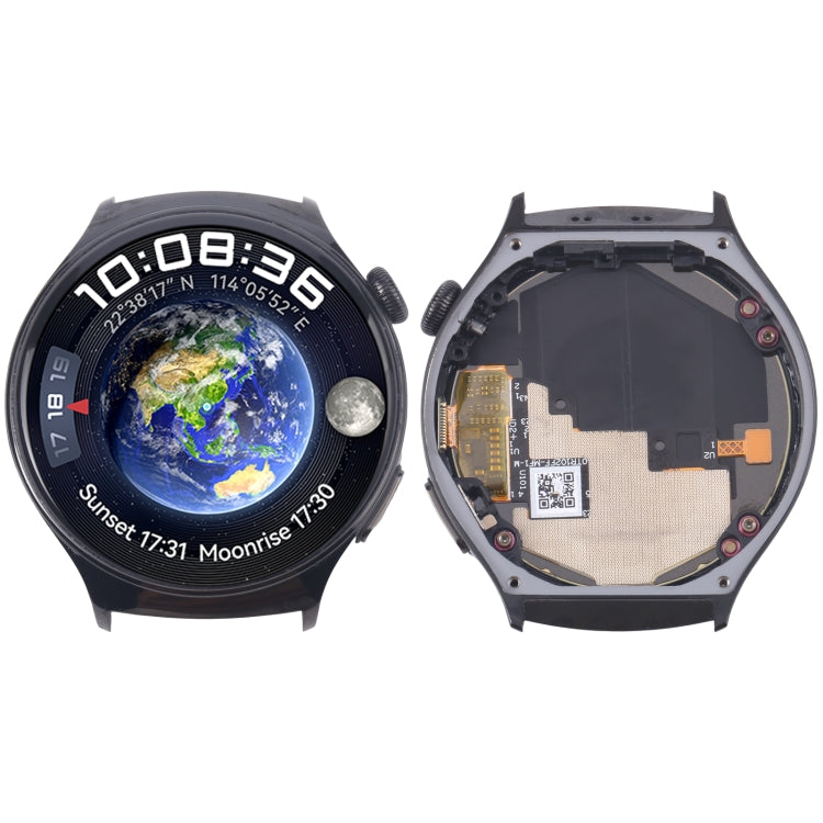 For Huawei Watch 4 Original LCD Screen and Digitizer Full Assembly With Frame, For Huawei Watch 4