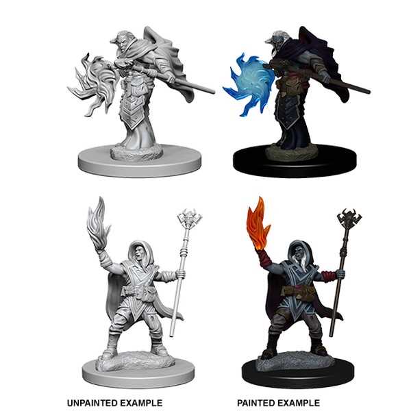 Elf Male Wizard: D&D Nolzur's Marvelous Unpainted Miniatures (W2) 100D&D
