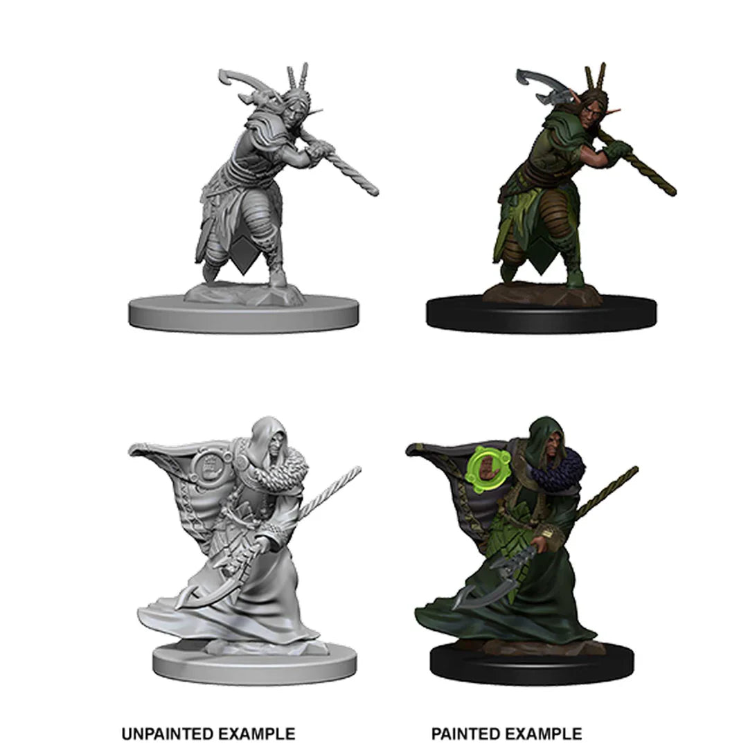 Elf Male Druid: D&D Nolzur's Marvelous Unpainted Miniatures (W4) 100D&D