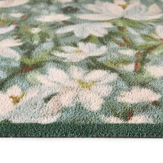 Eco-Friendly Washable Floral Mat