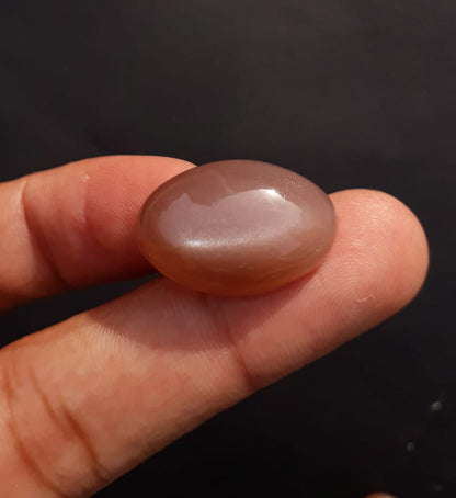 Natural Peach Moonstone - Moonstone For Sale - June Birthstone - Oval Cabochon - 24x10mm