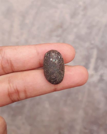 12ct Natural Turquoise, Green Matrix Turquoise, Shajri Feroza, Real Firoza Stone,Dimensions -20x12.8mm