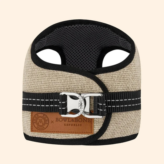 Soho Poms x Bowl & Bone Republic Mayfair Harness - Cream