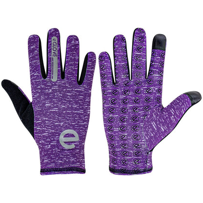 eGLOVE Run Gloves – Purple | Touchscreen Running Gloves
