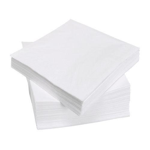 Premium Soft Party White Paper Napkins 100 Pack