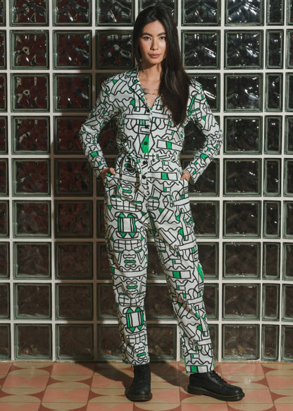 Organic Cotton & Linen Jumpsuit