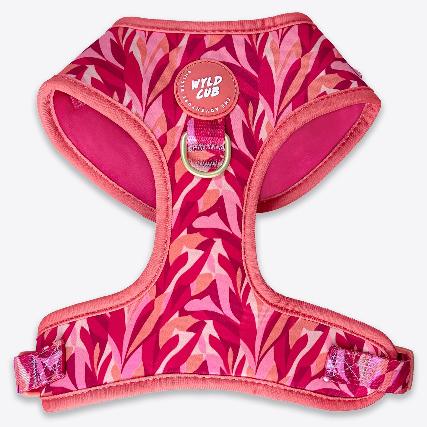 Wyld Cub - Adjustable Dog Harness: Kew Honeysuckle